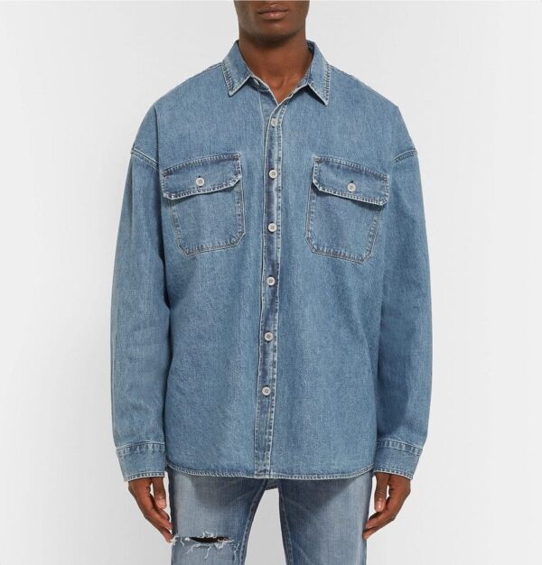 Oversized Washed-Denim - Image 3